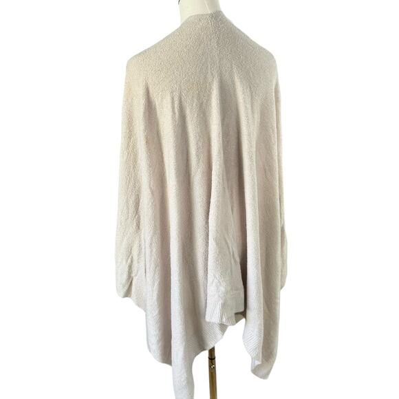 Barefoot Dreams Light Beige Draped Shawl Luxuriously Soft Cozy Chic Lite OneSize - Picture 6 of 12